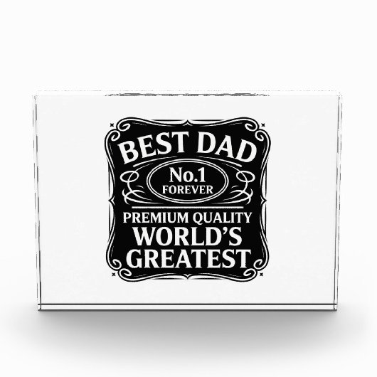 Beste vader ooit fotoblokken (Voorkant)