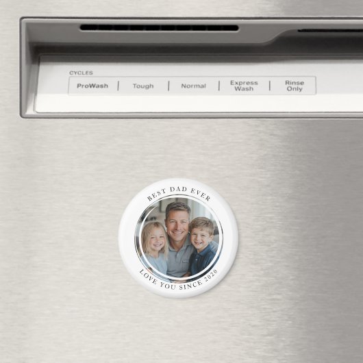 Beste vader ooit Fotomagneet Magneet (Insitu (Vaatwasser))