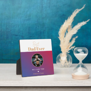 Beste vader ooit fotoplaat