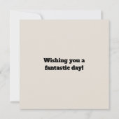 Beste vader ooit Funky 3 Foto Black Birthday Kaart (Achterkant)