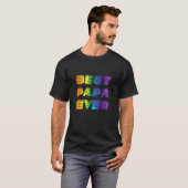 Beste vader ooit Gay Pride Lgbetq Rainbow Proud Pa T-shirt (Voorkant volledig)