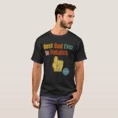 Beste vader ooit. Geen debat. Quote T-shirt (Voorkant volledig)