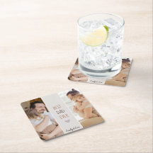 Beste vader ooit" Gepersonaliseerd papier Onderzet