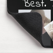 Beste vader ooit, gepersonaliseerde foto Muismat (Hoek)