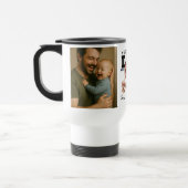 Beste Vader Ooit Gepersonaliseerde Fotocollage Reisbeker (Links)