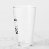 Beste vader ooit gepersonaliseerde naam bier glas (Links)