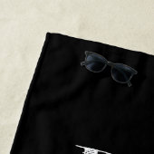 Beste vader ooit gepersonaliseerde namen strandlaken (In situ)