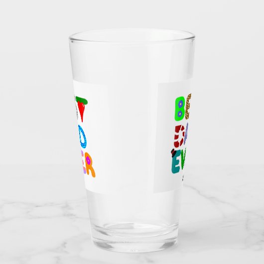 Beste vader ooit glas tuimelaar (Rechts)