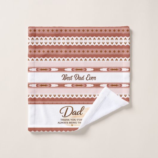 Beste Vader Ooit Golf Handdoek – Afrikaans-Inspire (Wasdoekje)