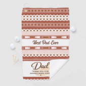 Beste Vader Ooit Golf Handdoek – Afrikaans-Inspire (Insitu)