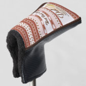 Beste Vader Ooit Golf Handdoek – Afrikaans-Inspire Golfheadcover (3/4 voorkant)