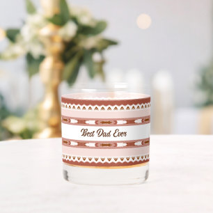 Beste Vader Ooit Golf Handdoek – Afrikaans-Inspire Whisky Glas