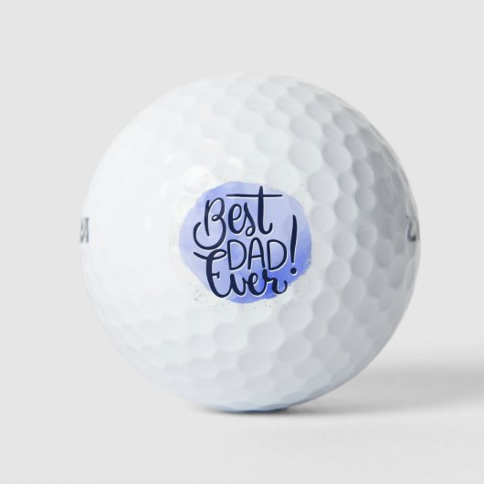 Beste vader ooit golfballen (Voorkant)