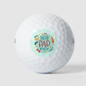 Beste vader ooit golfballen (Voorkant)