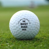 Beste vader ooit golfballen