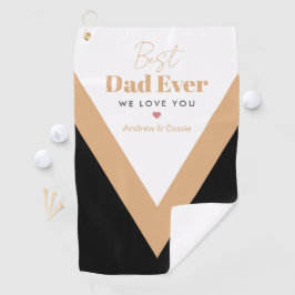 Beste vader ooit golfhanddoek