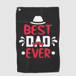 Beste vader ooit golfhanddoek