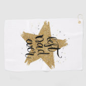 Beste vader ooit golfhanddoek (Horizontaal)