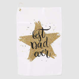 Beste vader ooit golfhanddoek