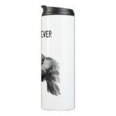 Beste vader ooit gorilla met baby thermosbeker (Geroteerd rechts)