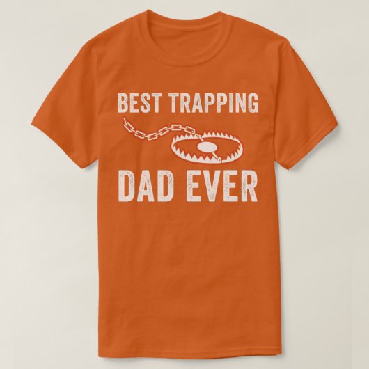 Beste Vader ooit Grappig Vader Trapper Trap H T-shirt (Design voorkant)