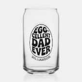 Beste vader ooit grappige vaders dag cadeau voor v blikvorm glas (Achterkant)