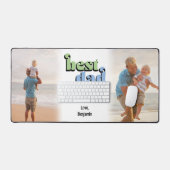 Beste vader ooit Groovy tekst 2 foto's Bureaumat (Keyboard & Muis)