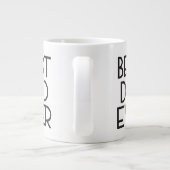 Beste vader ooit grote koffiekop (Achterkant)