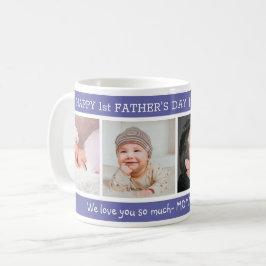 Beste vader ooit Happy 1st Vaderdag 4 Foto Koffiemok