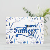 Beste vader ooit, Happy Vaderdag Kaart (Staand voorkant)