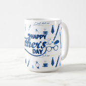 Beste vader ooit, Happy Vaderdag Koffiemok (Voorkant rechts)