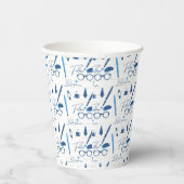 Beste vader ooit, Happy Vaderdag Papieren Bekers (Rechts)