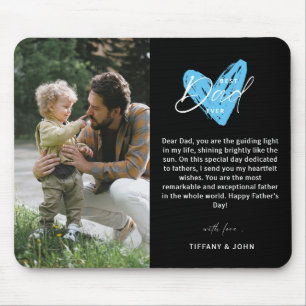 Beste vader ooit Happy Vaderdag Photo Keepslag Muismat