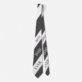 Beste vader ooit Happy Vaderdag Stropdas (Voorkant)