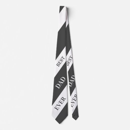 Beste vader ooit Happy Vaderdag Stropdas (Voorkant)