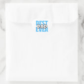 Beste vader ooit hart sticker (Tas)