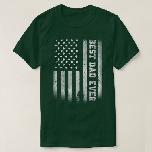 Beste vader ooit heeft de Amerikaanse grappige vad T-shirt (Design voorkant)