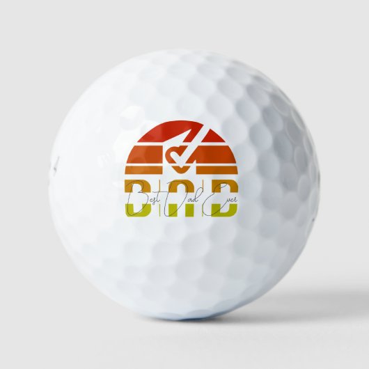 Beste vader ooit: het Man, de mythe, de legende Golfballen (Voorkant)