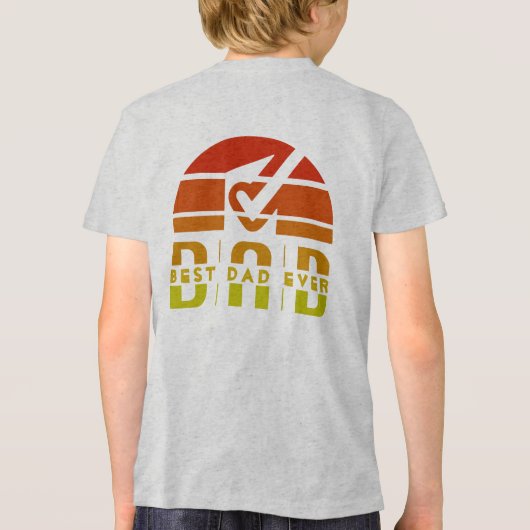Beste vader ooit: het Man, de mythe, de legende Tri-Blend Shirt (Achterkant)