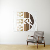 Beste vader ooit: het Man, de mythe, de legende Wandkleed (In Situ (horizontaal))
