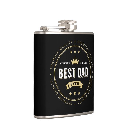 Beste vader ooit heupfles (Rechts)