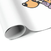 Beste vader ooit hond grafisch cadeaupapier (Rol Hoek)