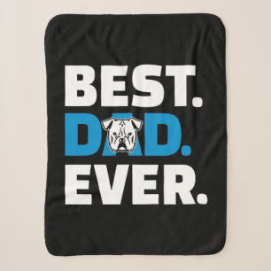 Beste vader ooit   Hondenliefhebber Cadeau Sherpa Deken