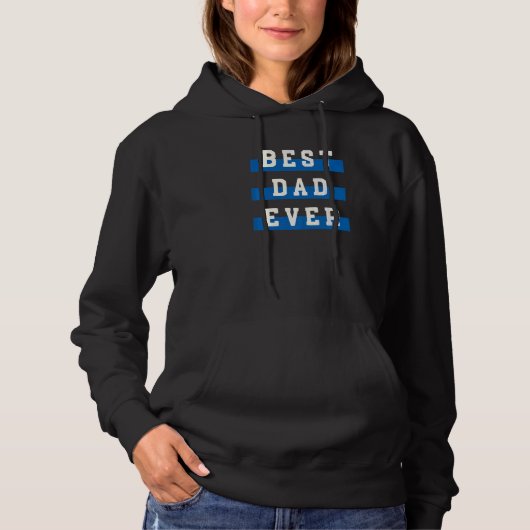 Beste vader ooit hoodie (Voorkant)
