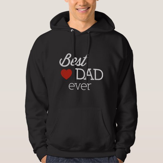 Beste vader ooit hoodie (Voorkant)
