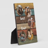 Beste vader ooit houten achtergrond gekleurd1 fotoplaat (Zijkant)