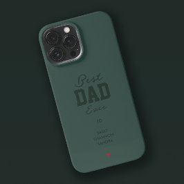 Beste vader ooit Hunter Green iPhone 13 Pro Max Hoesje
