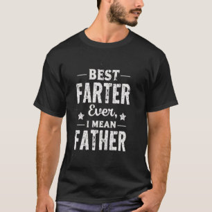 Beste vader ooit, ik bedoel vader grappige vader t-shirt