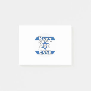 Beste vader ooit Israëlische vlag Post-it® Notes