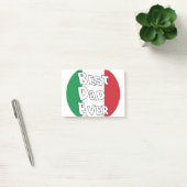 Beste vader ooit Italië vlag Post-it® Notes (Kantoor)
